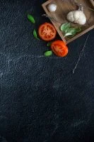 Fond photo ciment noir